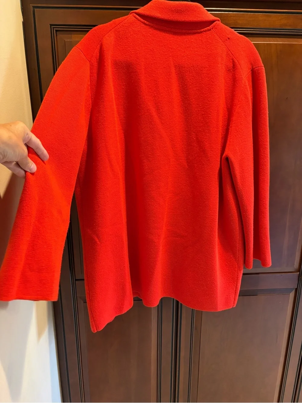 J. Crew 365 Red Open-Front “Sophie”Sweater Jacket Cardigan - XL